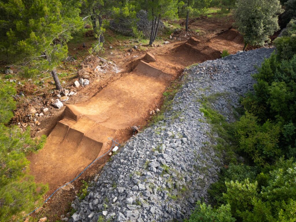 mini bikepark, pumptrack